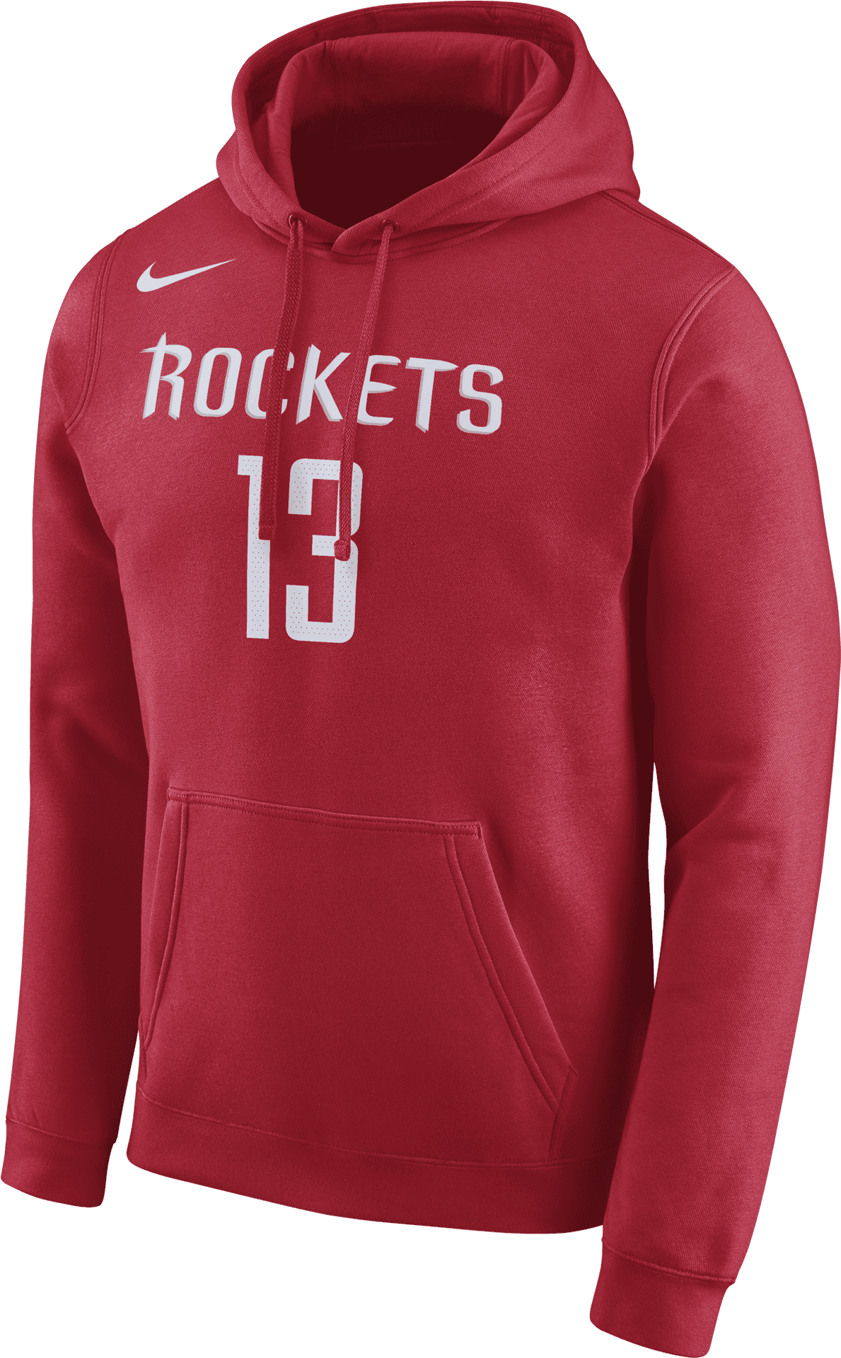 Houston Rockets13 Red Hoodie Nike PNG image