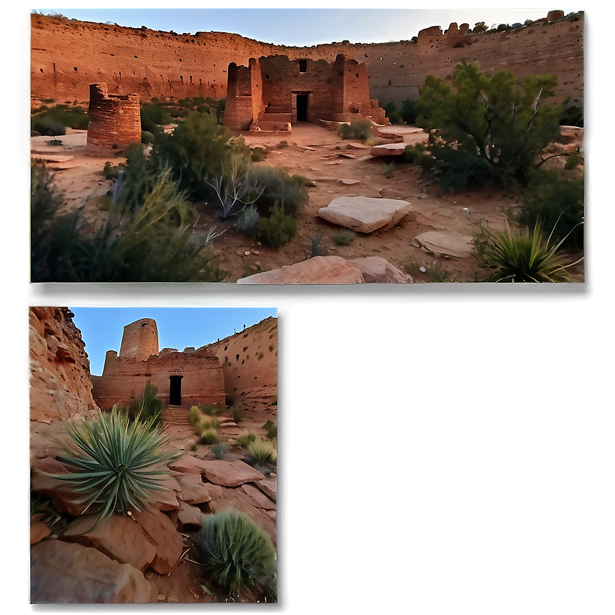 Hovenweep National Monument Utah Png Kyf15 PNG image