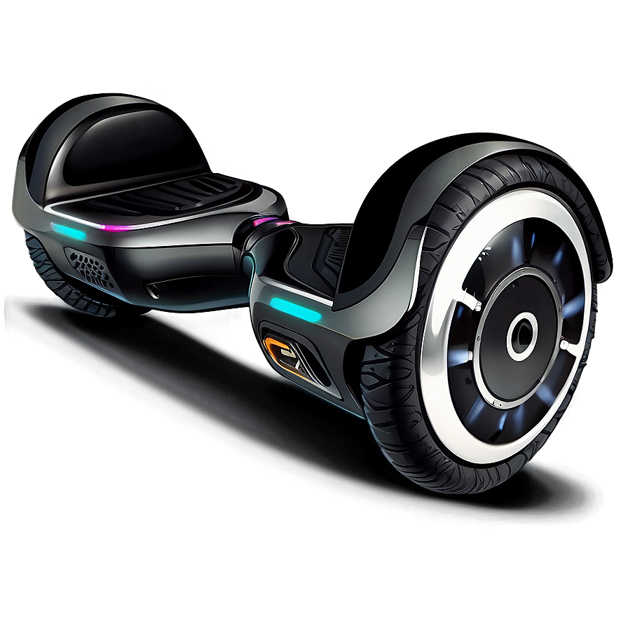 Hoverboard Isolated On White Png Vck PNG image