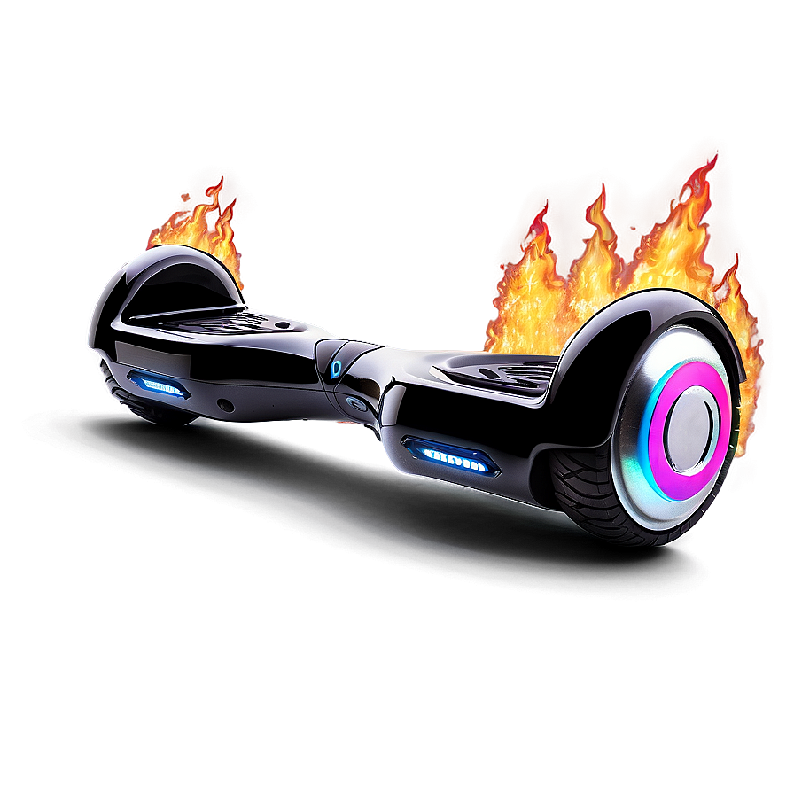 Hoverboard On Fire Png 62 PNG image