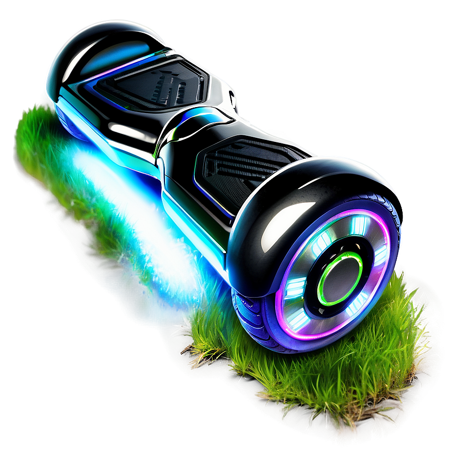 Hoverboard On Grass Png 11 PNG image