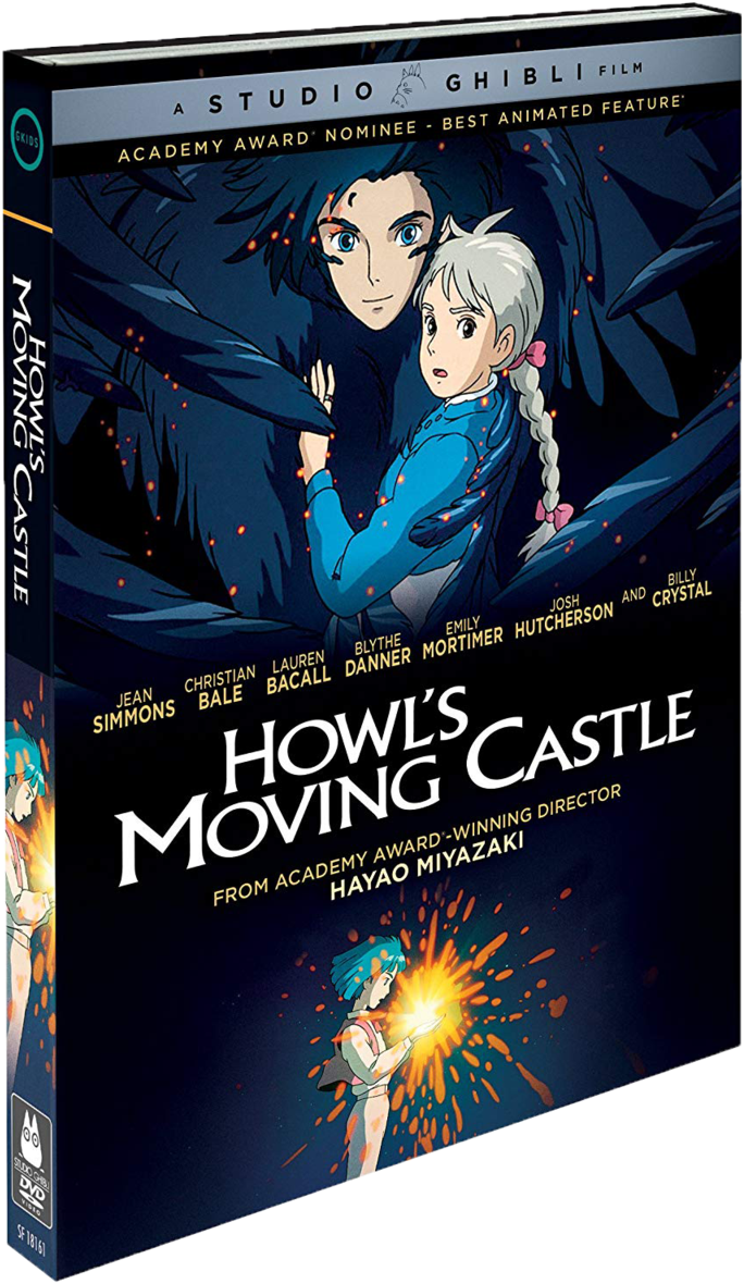 Howls Moving Castle D V D Cover PNG image