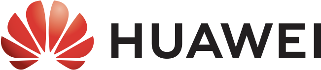 Huawei Logo Redand Black PNG image