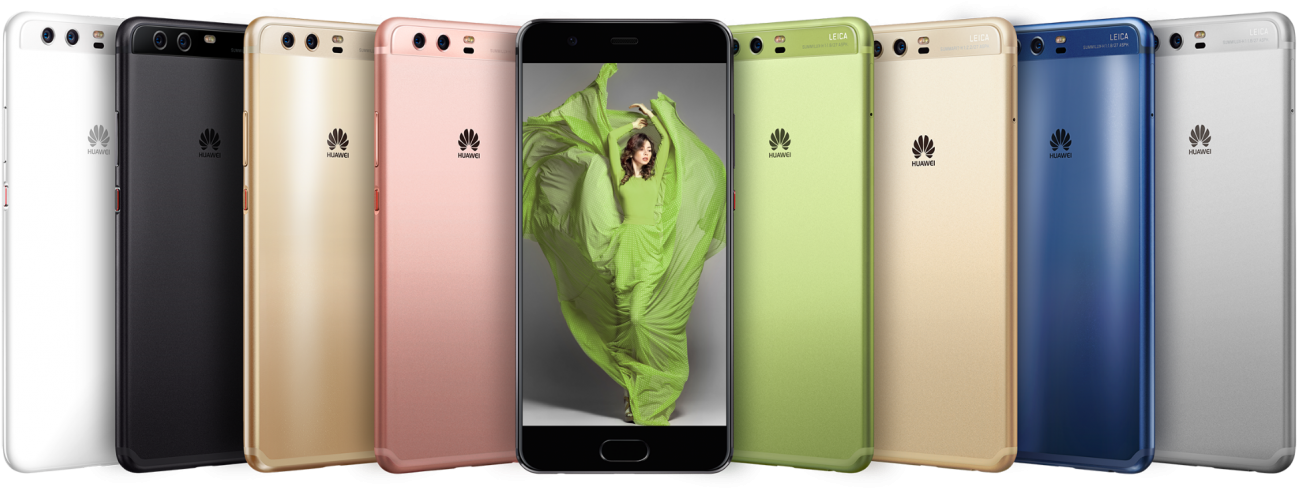 Huawei Smartphone Color Options PNG image