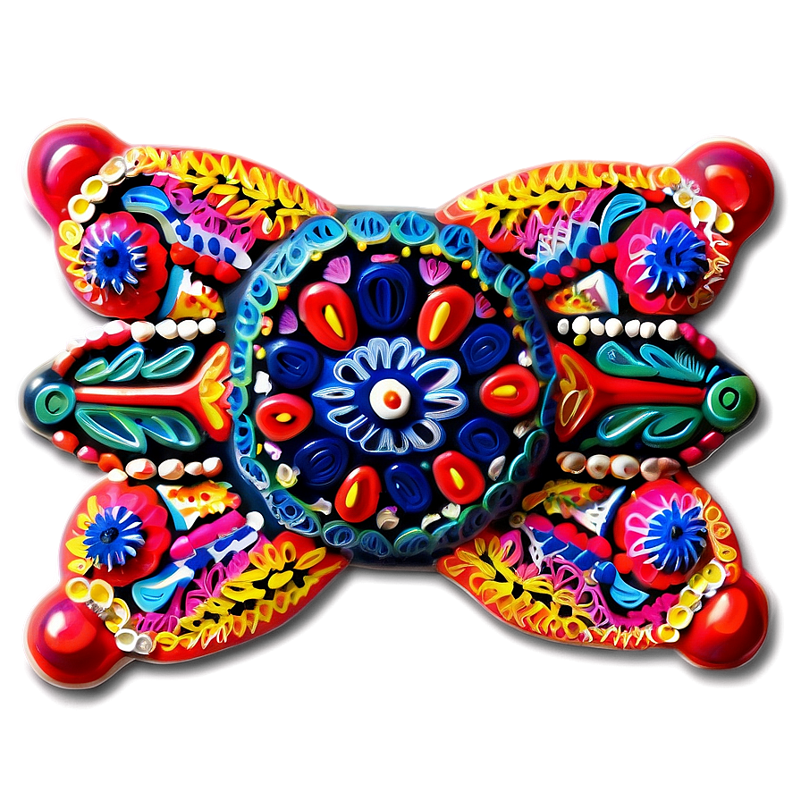 Huichol Art Mexico Png Avr PNG image