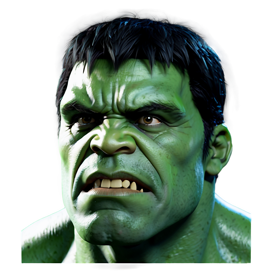 Hulk Face Avatar Png 89 PNG image