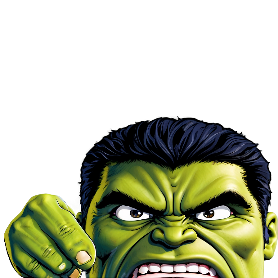 Hulk Face Icon Png Tlx36 PNG image