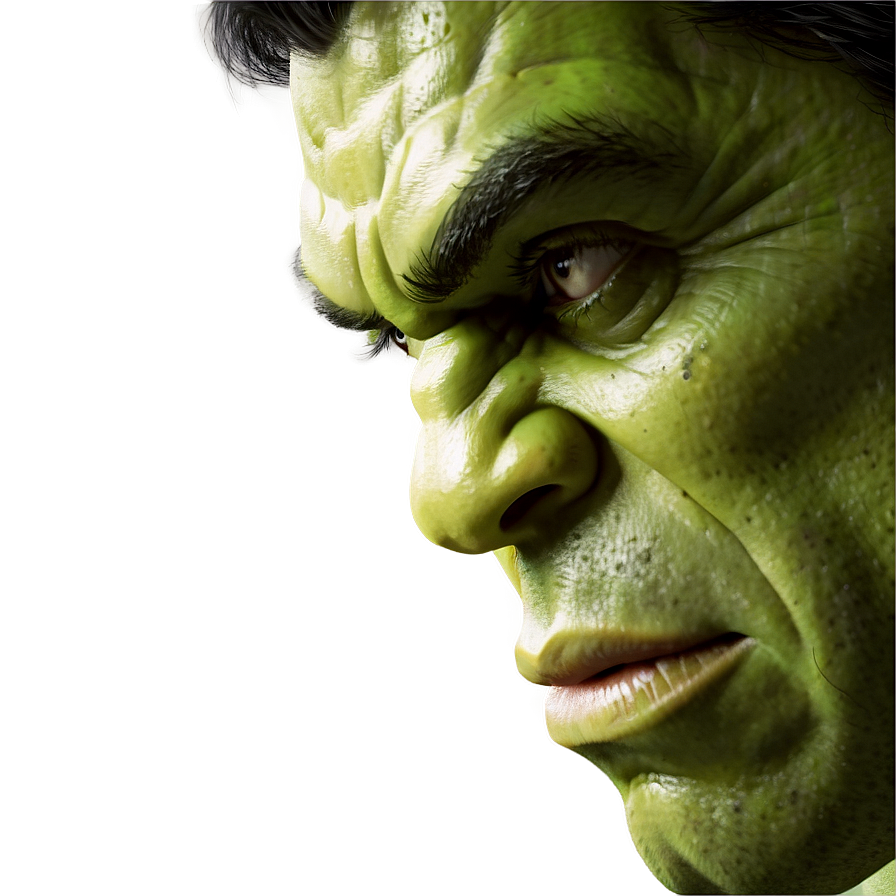 Hulk Face Portrait Png Aoy25 PNG image