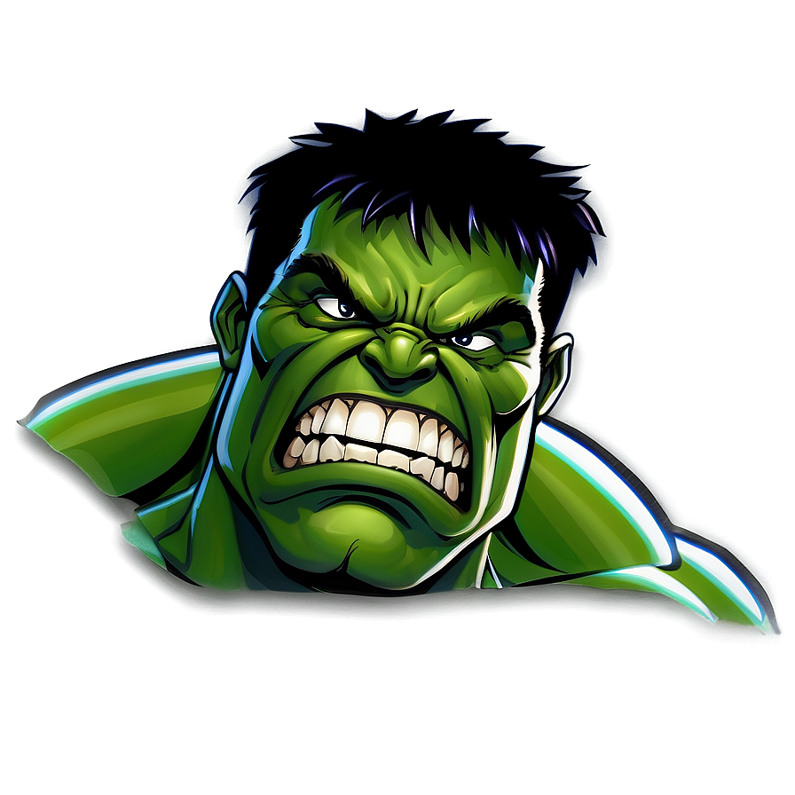 Hulk Face Vector Png 06272024 PNG image