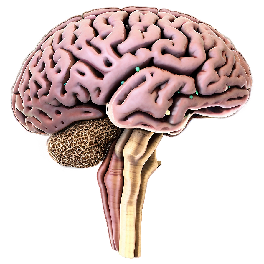 Human Brain And Neuroscience Png Ocl PNG image