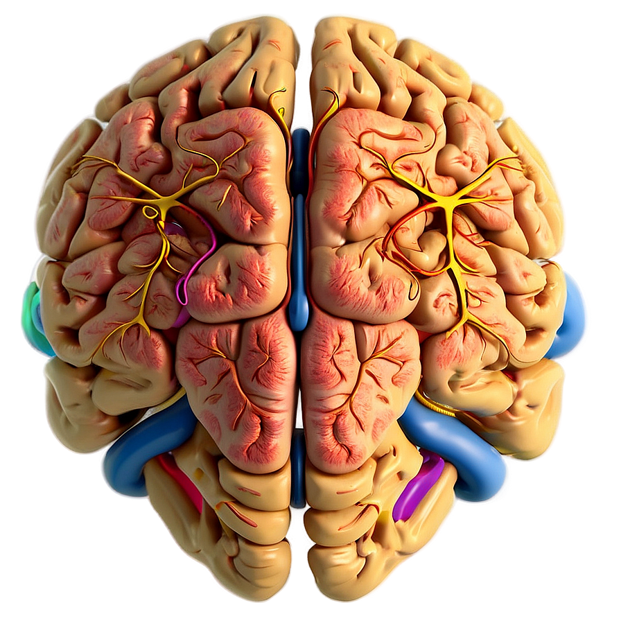 Human Brain Lobes Diagram Png 06212024 PNG image