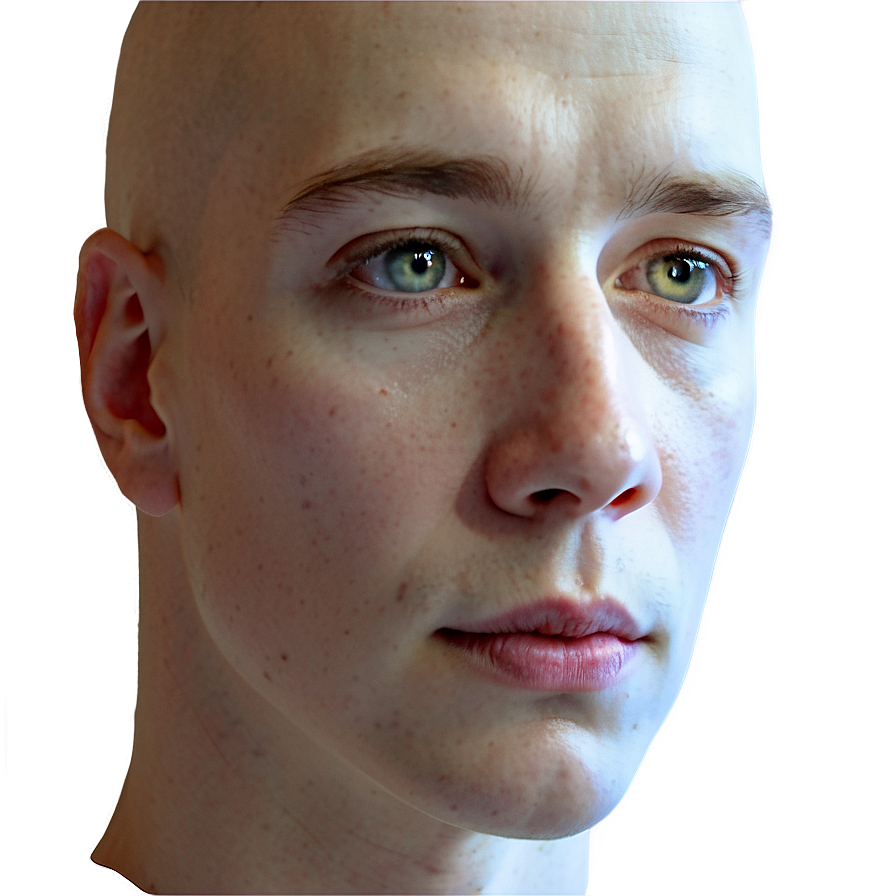 Human Head C PNG image