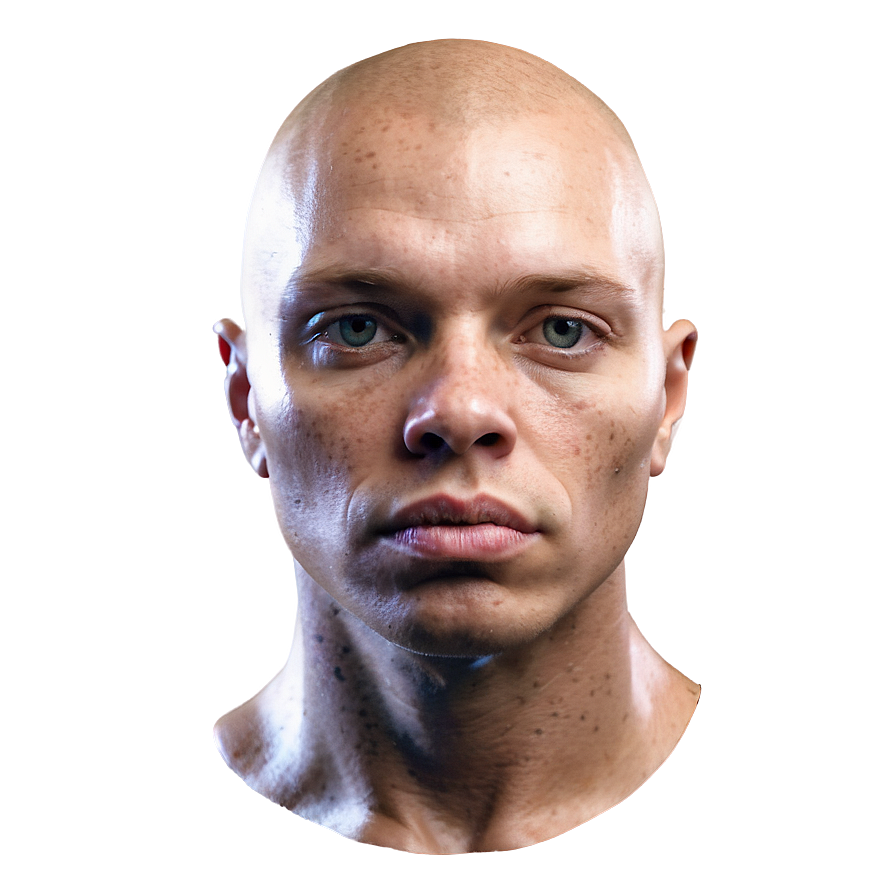 Human Head Front View Png 06262024 PNG image