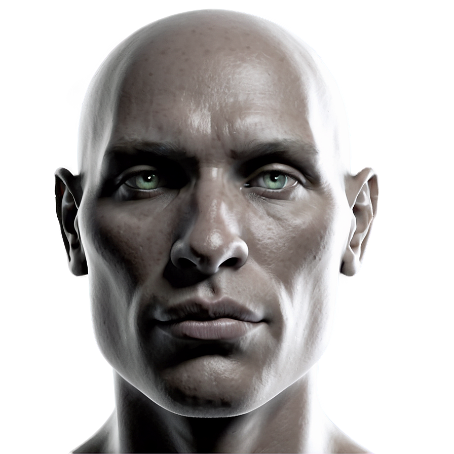 Human Head Front View Png 15 PNG image