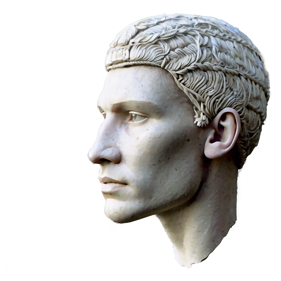 Human Head In Historical Costume Png 06262024 PNG image