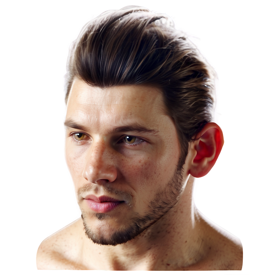 Human Head With Hair Png Rvy91 PNG image