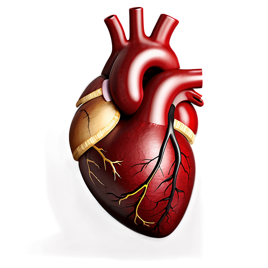 Human Heart Anatomy Png 05242024 PNG image