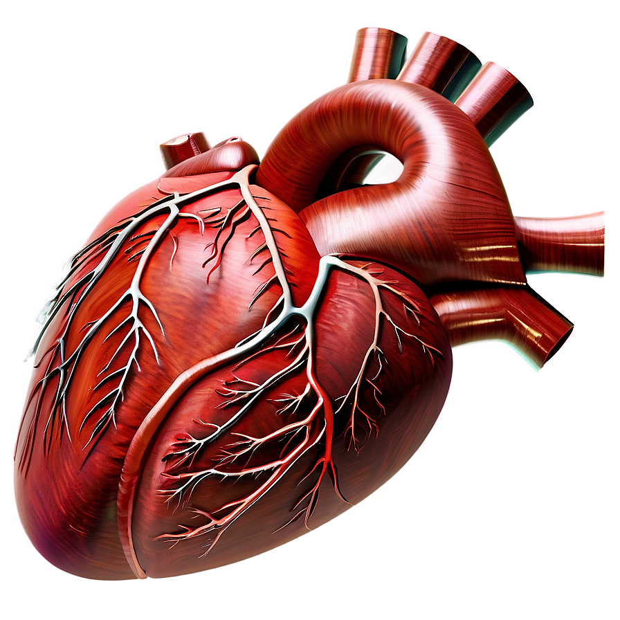 Human Heart Anatomy Png Lby PNG image