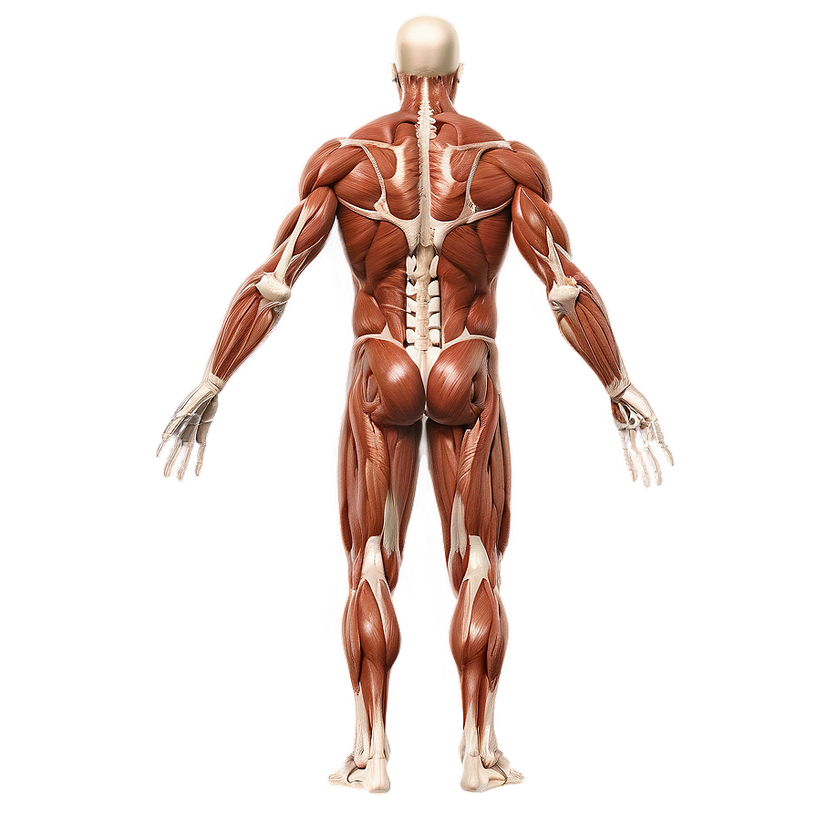 Human Muscular System Diagram Png Nyr PNG image