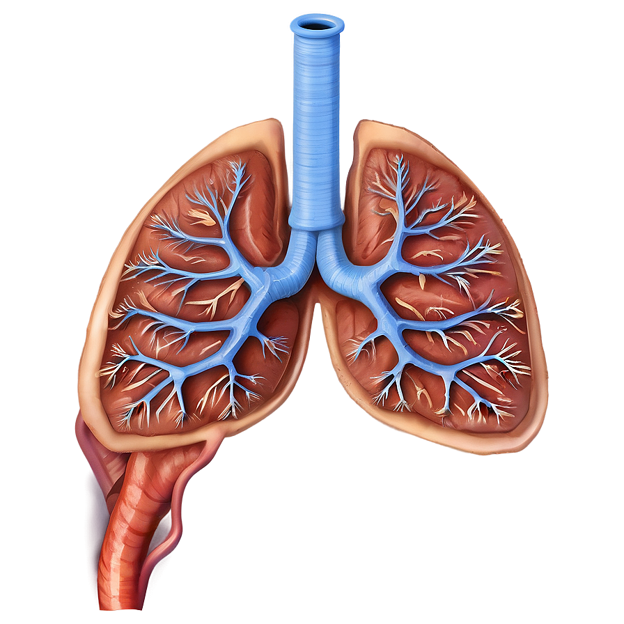 Human Respiratory System Png 06132024 PNG image