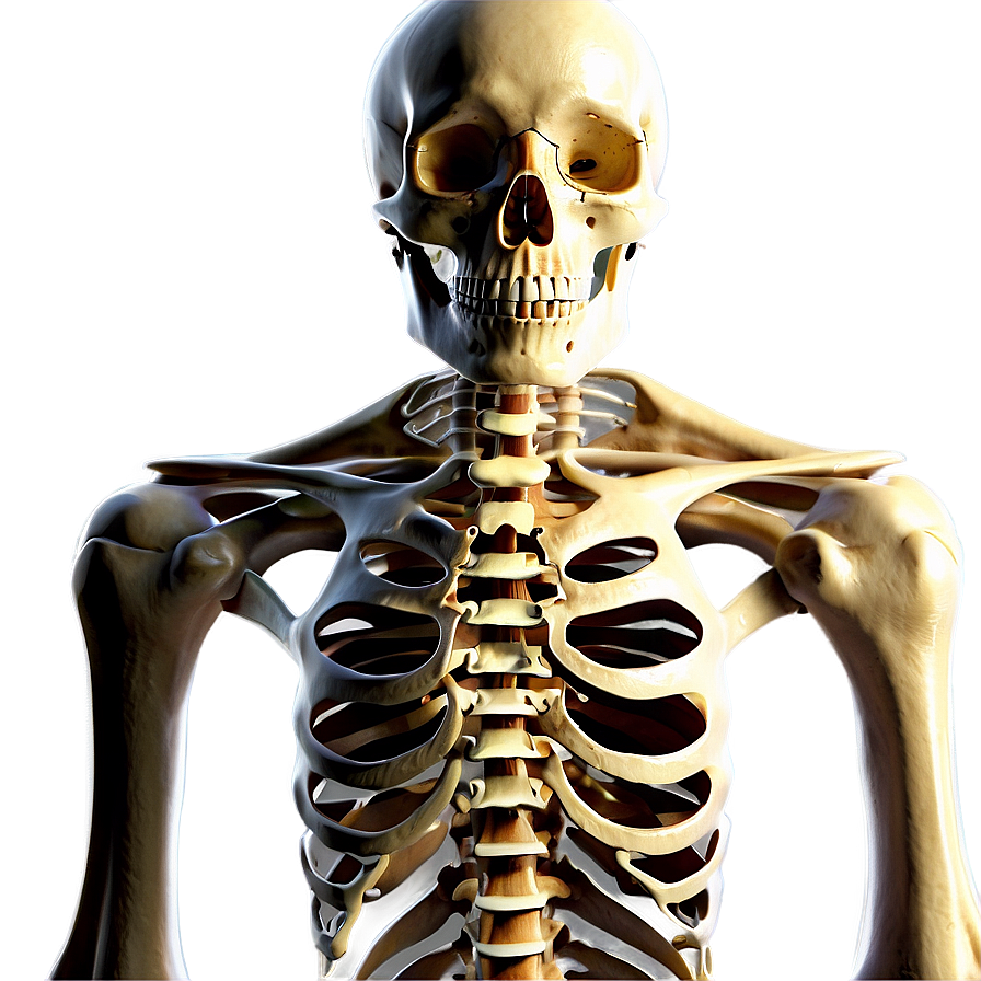 Human Skeleton For Medical Study Png 06262024 PNG image