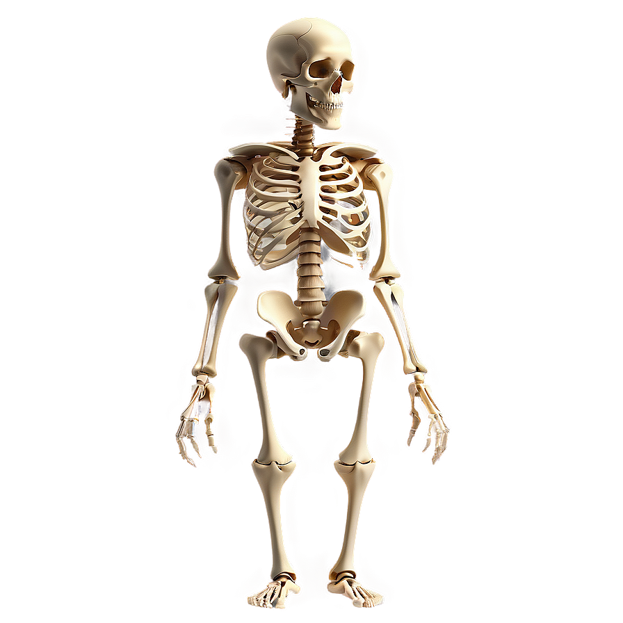 Human Skeleton For Medical Study Png 06262024 PNG image