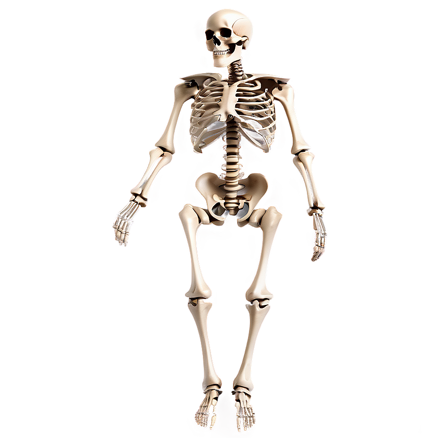 Human Skeleton For Orthopedic Study Png Qvs51 PNG image