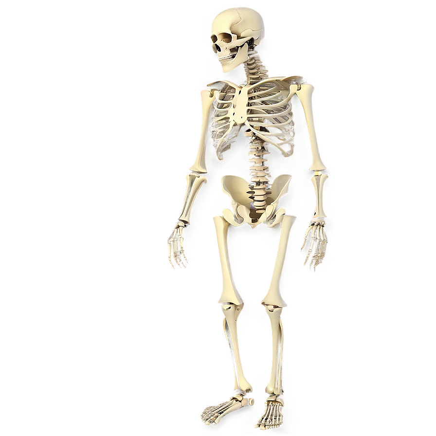 Human Skeleton Showing Bone Density Png Quy PNG image