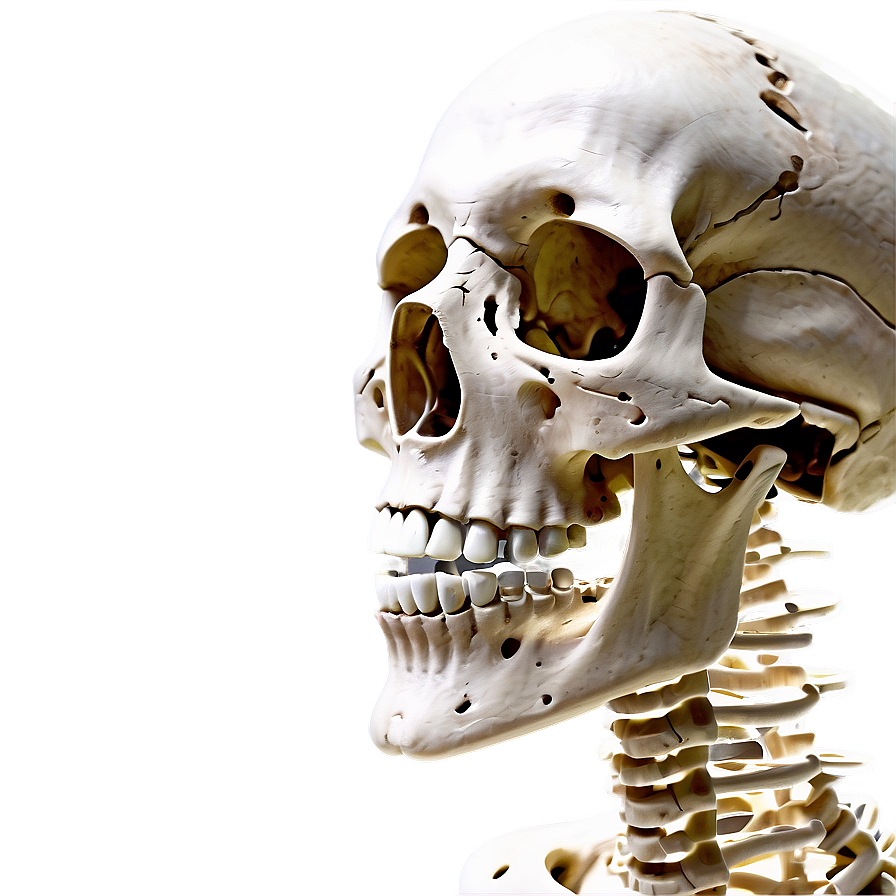 Human Skeleton Side View Png Tup PNG image