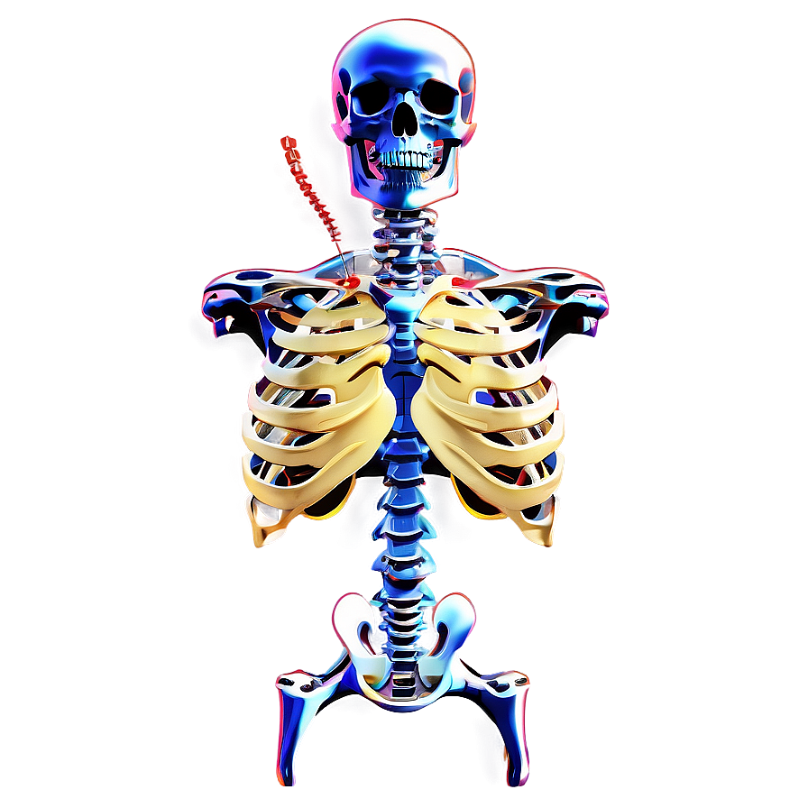 Human Skeleton With Internal Organs Png 17 PNG image