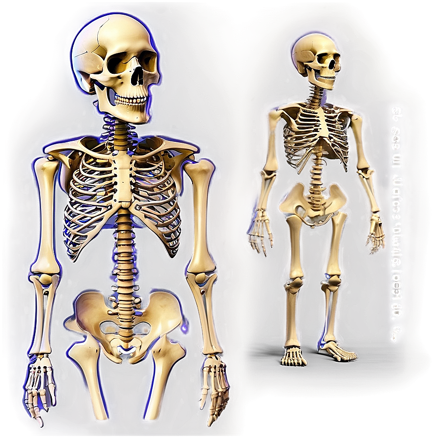 Human Skeleton With Labels Png Eid56 PNG image