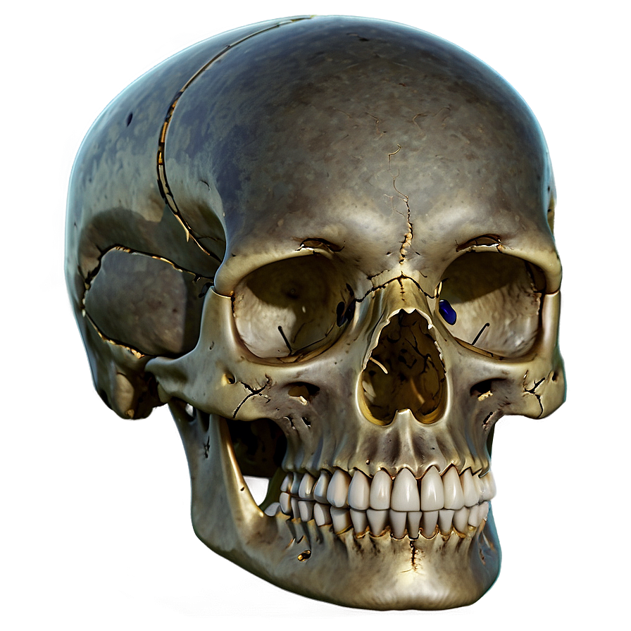 Human Skull And Bones Png 18 PNG image