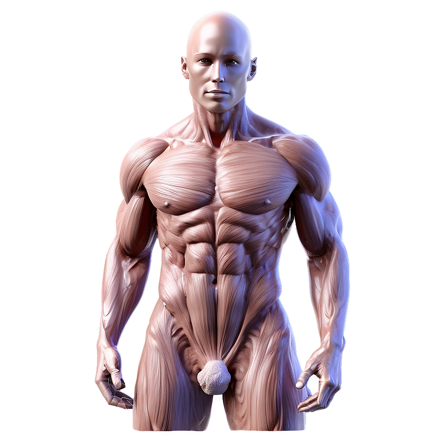 Human Torso Muscles Png Gus PNG image