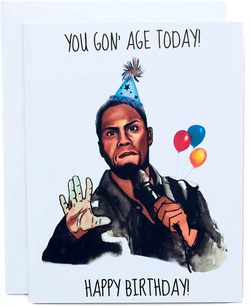 Humorous Birthday Cardwith Celebratory Message PNG image