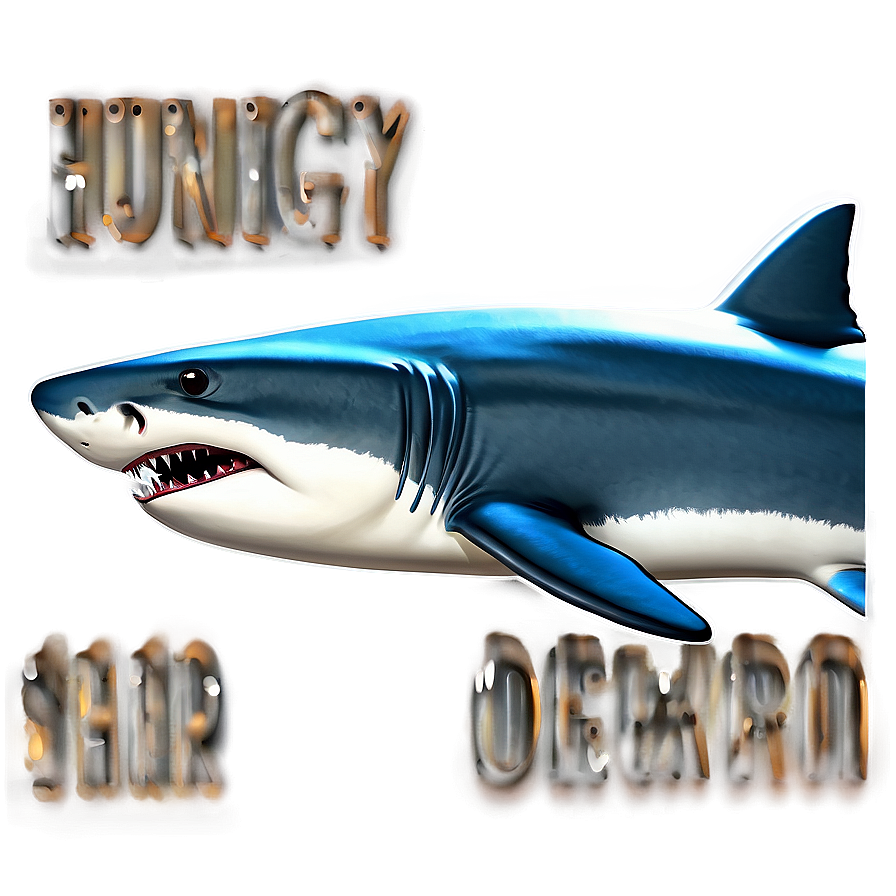 Hungry Shark Cartoon Png 11 PNG image