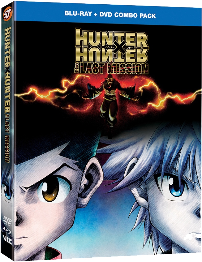 Hunter X Hunter The Last Mission Blu Ray D V D Combo Pack PNG image