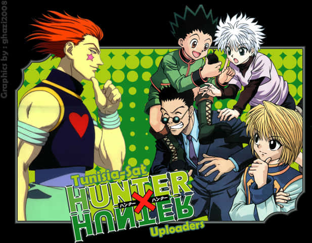 Hunterx Hunter Group Artwork PNG image