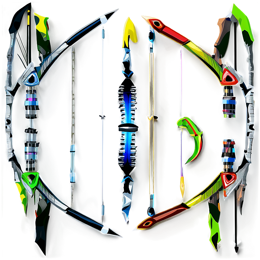Hunting Bow And Arrow Png Xgd PNG image