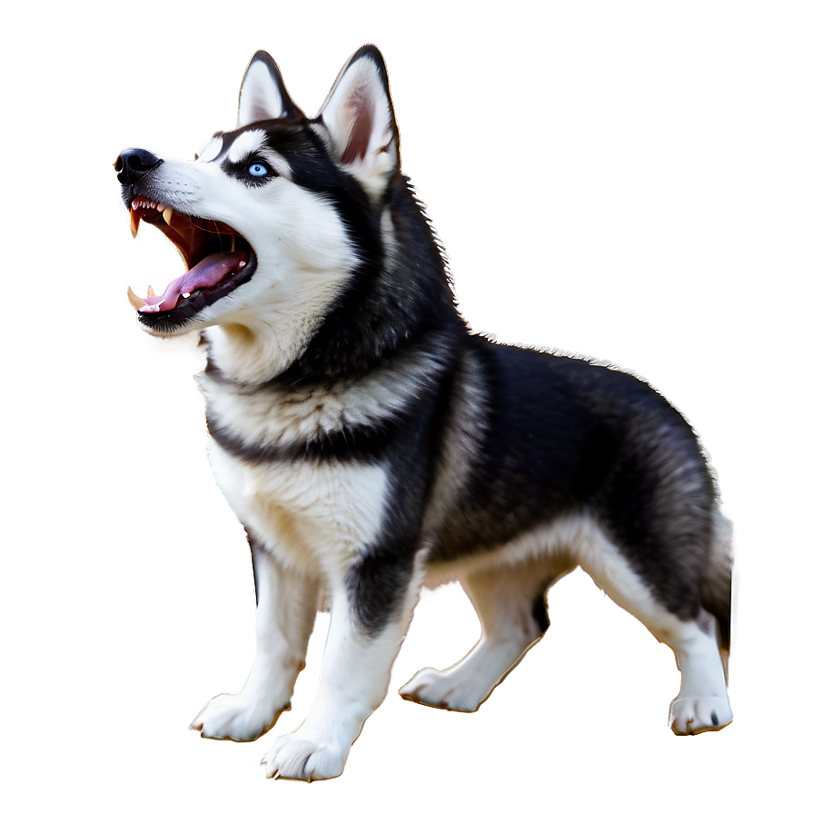 Husky Dog Barking Png Xmq54 PNG image