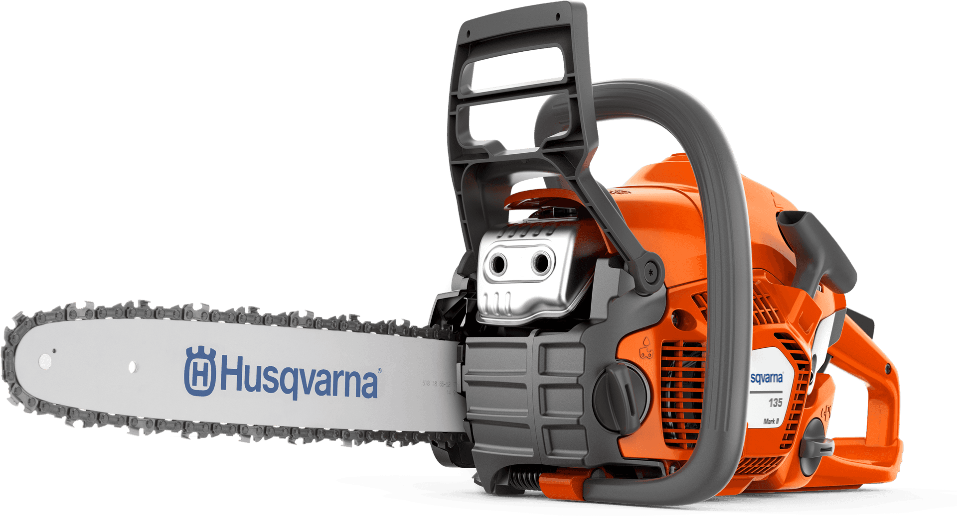 Husqvarna135 Mark I I Chainsaw PNG image