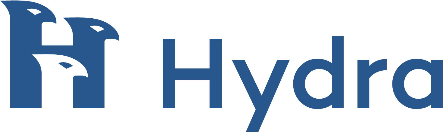 Hydra Logo Blue Background PNG image