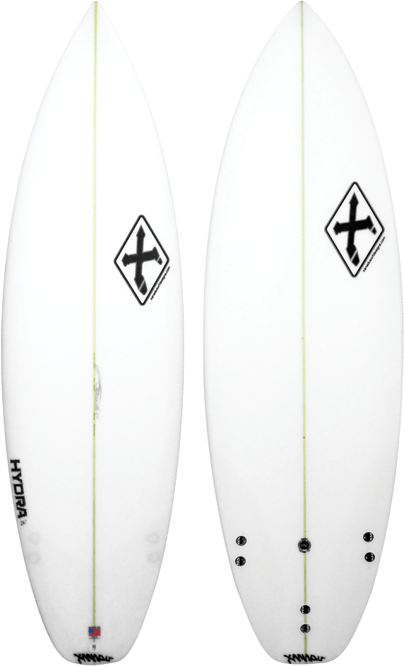 Hydra Surfboards Twin Design PNG image