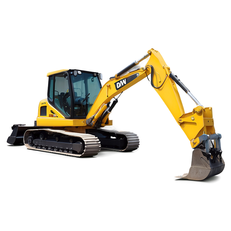 Hydraulic Backhoe Machinery Png Xub16 PNG image