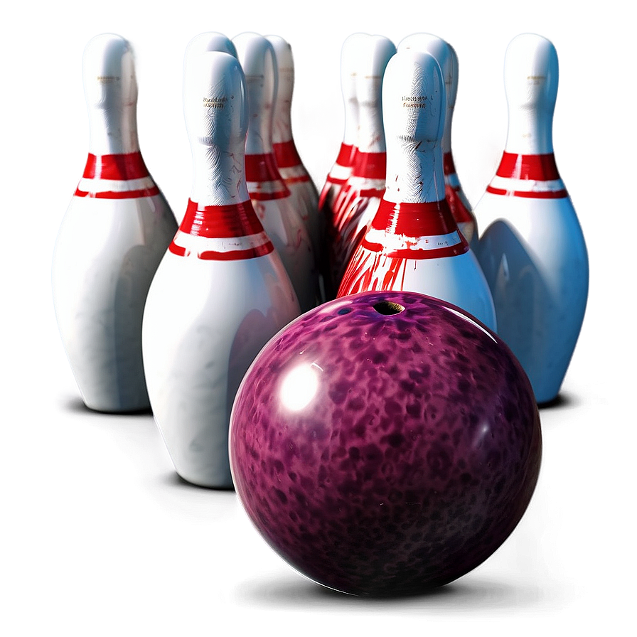 Hyper-realistic Bowling Ball Png Sij33 PNG image