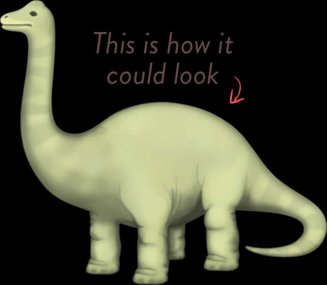 Hypothetical Dinosaur Illustration PNG image