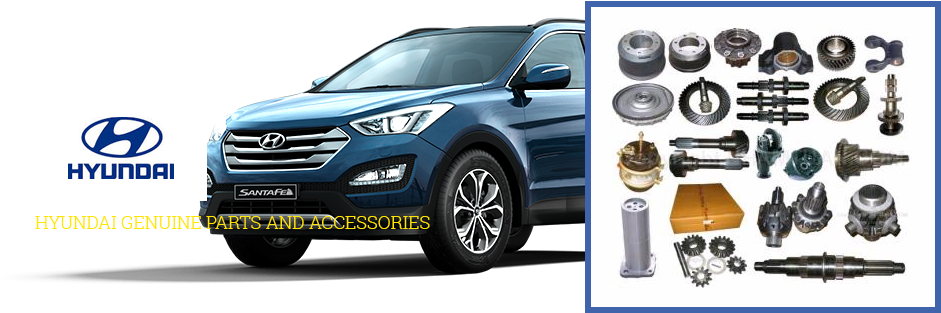 Hyundai Santa Feand Genuine Parts PNG image