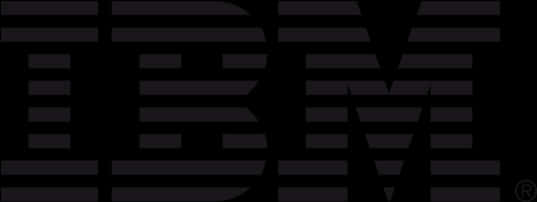 I B M Logo Striped Design PNG image