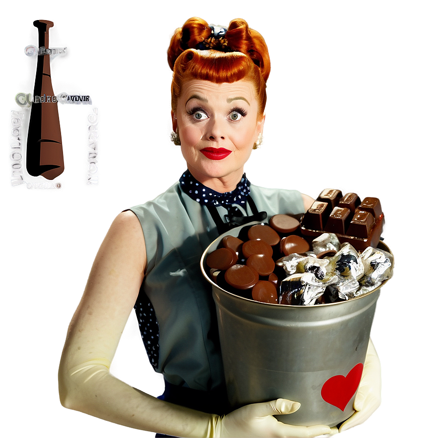 I Love Lucy Chocolate Factory Png 06242024 PNG image