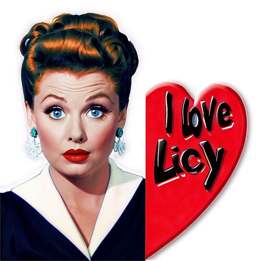 I Love Lucy Unique Logo Png Ghx PNG image