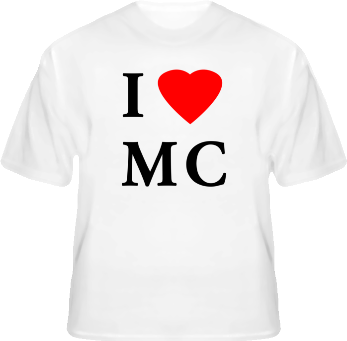 I Love Minecraft T Shirt Design PNG image